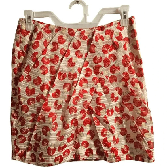 Anthropologie Leifsdottir Organza Petal Mini Skirt Size 0 - Picture 9 of 9